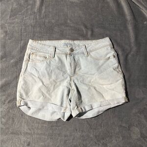 Faded Glory Women's Cream Jean Shorts